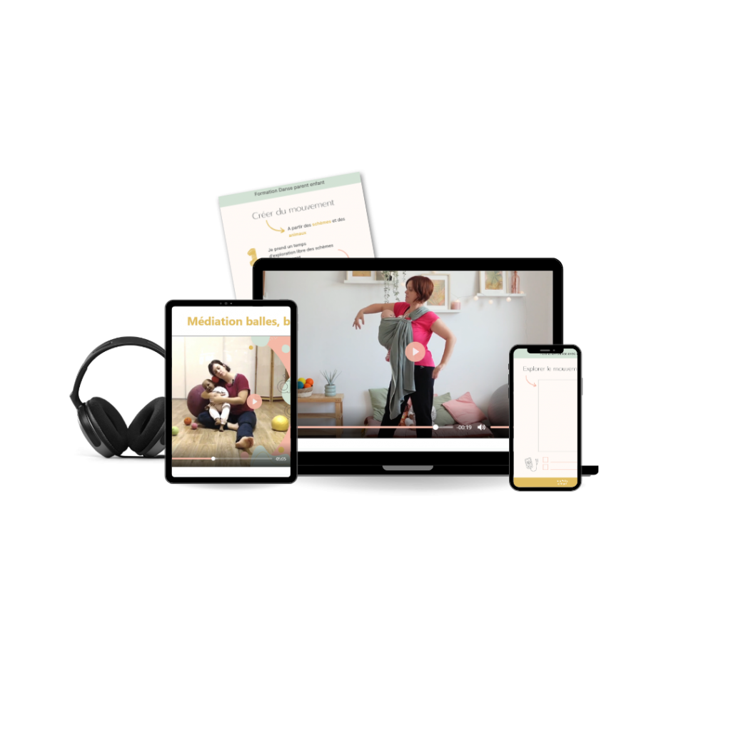 formation danse avec bébé et danse parent enfant e-learning